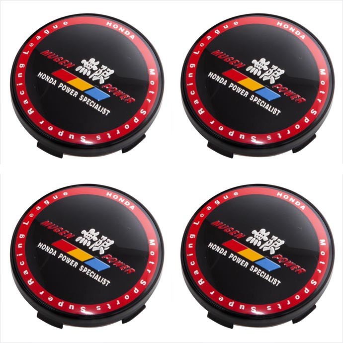 Колпачки ступичные Honda mugen power 60/56/9 черный