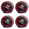 Колпачки ступичные Honda mugen power 60/56/9 черный