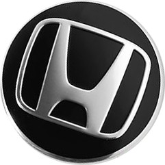 Колпачок ступицы Honda 65/56/12 стикер черный