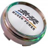 Заглушка ступицы Mugen Power 66/62/9 хром черный 