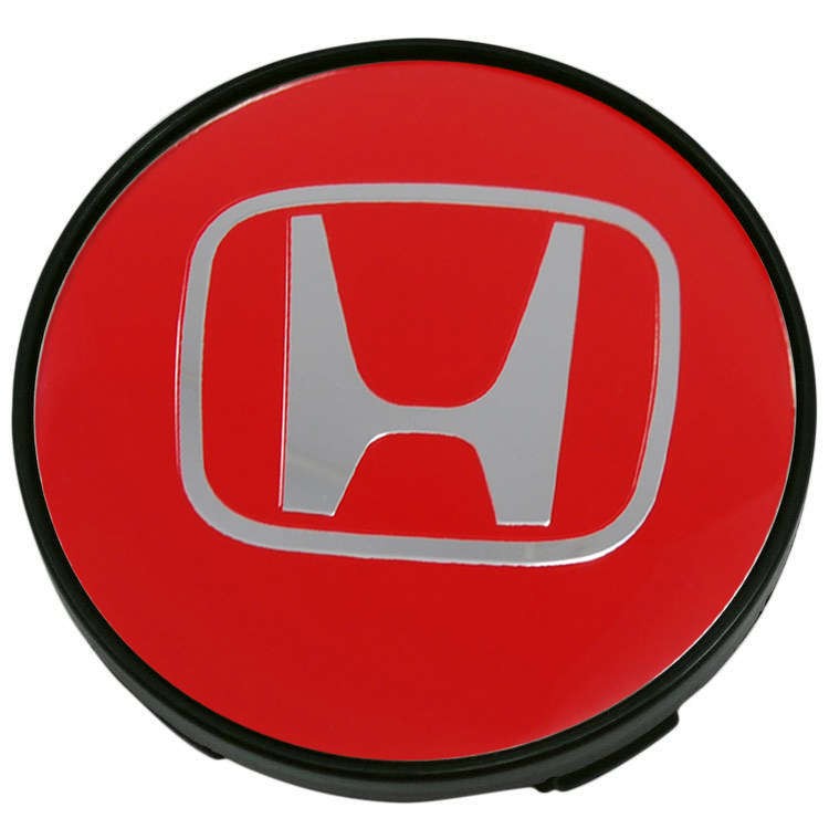 Колпачки для дисков Honda 60/56/9 красный 