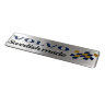 Плоская эмблема из металла Volvo Motorsport 120*26 мм