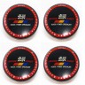 Заглушка литого диска Honda mugen power 68/65/12 черный 