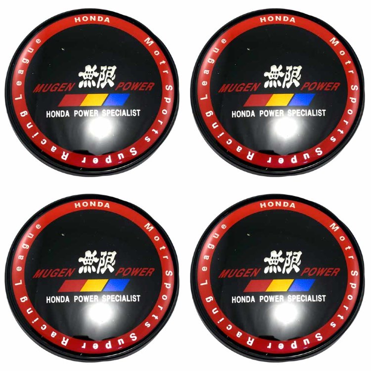 Колпачок на диск HONDA MUGEN POWER 68/64/10 черный