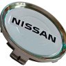 Заглушка ступицы диска Nissan 74/69/12 хром