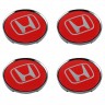 Колпачки на диски Honda 65/60/12 красный