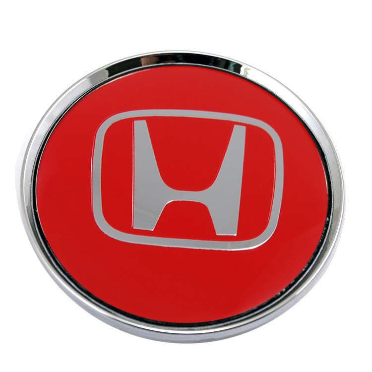 Колпачок ступицы Honda 63/58/8 красный 