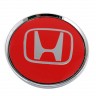 Колпачок ступицы Honda 63/58/8 красный 