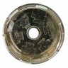 Заглушка ступицы Honda 66/62/9 хром 